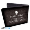 Death Note mintás pénztárca L symbol Vinyl