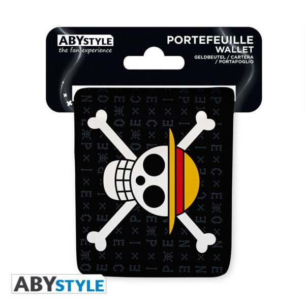 ABYBAG192_altpic_5.jpg One Piece mintás pénztárca Skull Luffy Vinyl