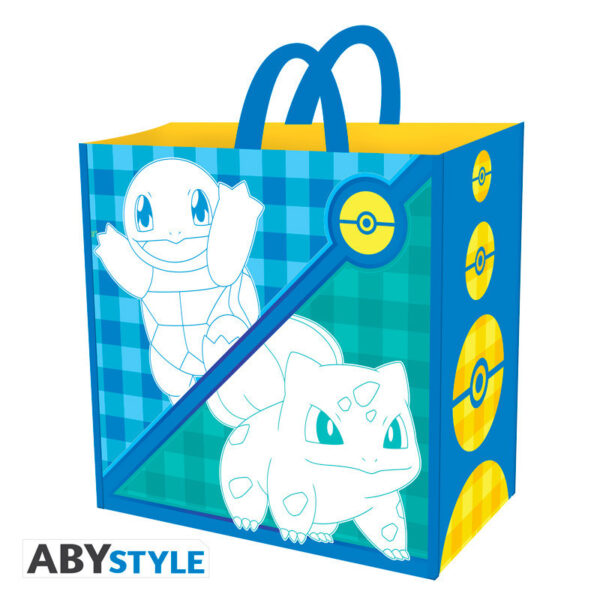 ABYBAG727_altpic_2.jpg Pokemon bevásárlótáska Kanto Starters