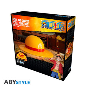 ABYBOL034.jpg One Piece Tál és alátét Strawhat