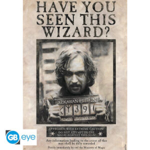 Harry Potter maxi poszter 91,5x61 cm Wanted Sirius Black