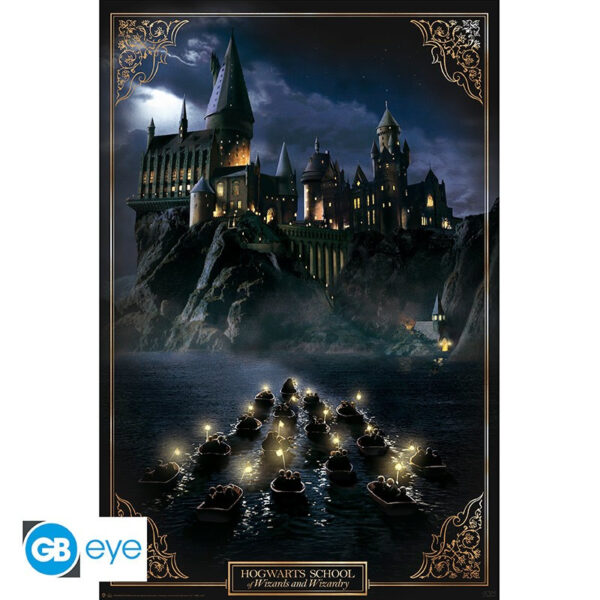 ABYDCO767.jpg Harry Potter maxi poszter 91,5x61 cm Hogwarts Castle