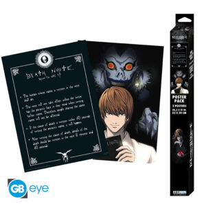 Death Note szett 2 Poszters Chibi 52 Light &