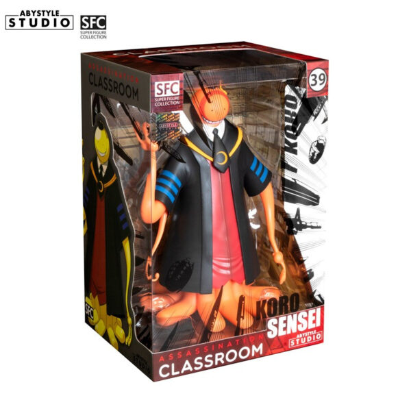 ABYFIG107_altpic_3.jpg Assassination Classroom gyűjtői figura Koro Sensei narancssárga
