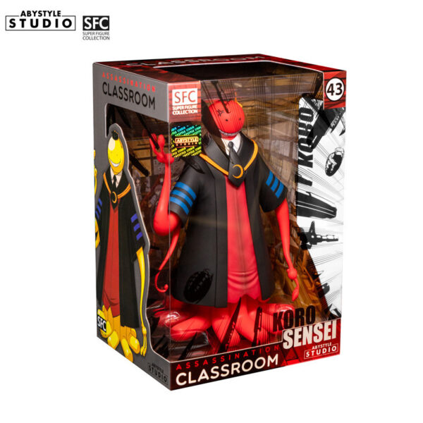 ABYFIG109_altpic_4.jpg Assassination Classroom gyűjtői figura Koro Sensei piros