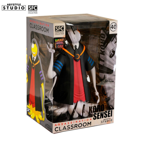 ABYFIG110_altpic_4.jpg Assassination Classroom gyűjtői figura Koro Sensei fehér