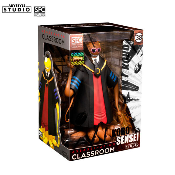ABYFIG111_altpic_5.jpg Assassination Classroom gyűjtői figura Koro Sensei barna