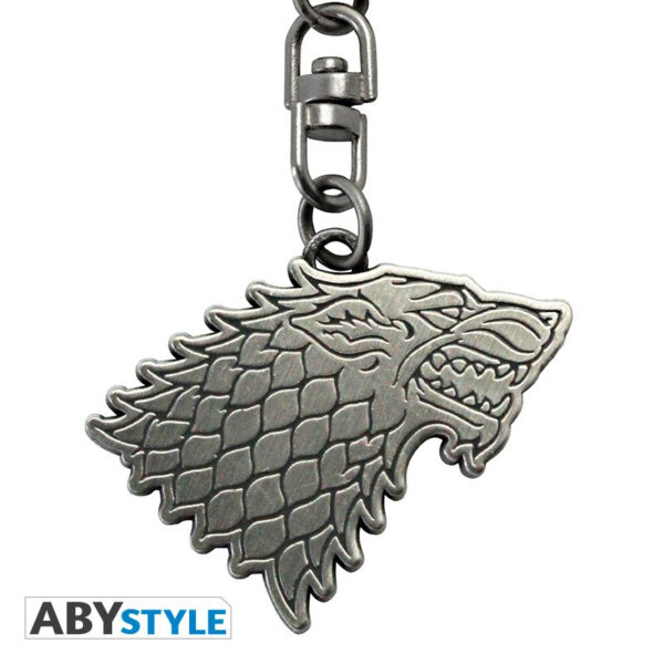 ABYKEY009.jpg Game Of Thrones kulcstartó Stark