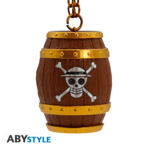 ABYKEY629.jpg One Piece 3D kulcstartó hordó