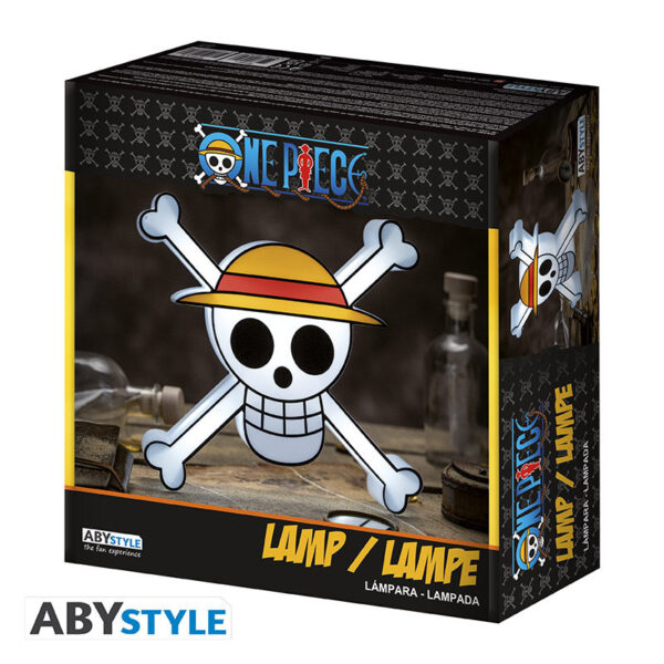 ABYLIG015.jpg One Piece LED lámpa Skull