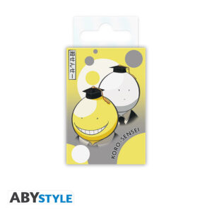 ABYMGN032.jpg Assassination Classroom hűtőmágnes Koro Duo