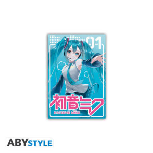 ABYMGN040.jpg Hatsune Miku hűtőmágnes Wink