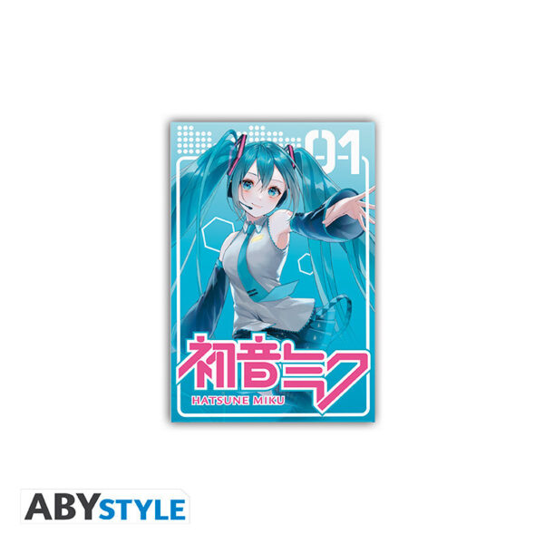 Hatsune Miku hűtőmágnes Wink