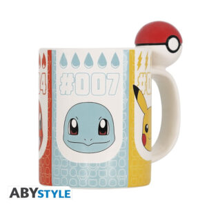 ABYMUGA368.jpg Pokemon 3D fogantyús bögre Pokéball
