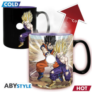 ABYMUGA448.jpg Dragon Ball hőre változó bögre 460 ml DBZ/Gohan Cell