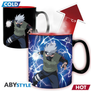 Naruto Shippuden bögre hőre változó -460ml- Kakashi/Itachi