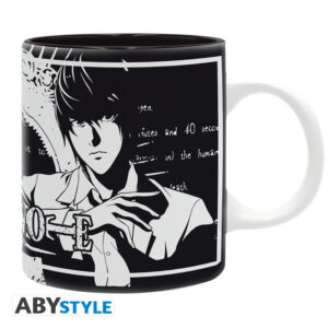 ABYMUGA512.jpg Death Note bögre 320 ml Light vs L