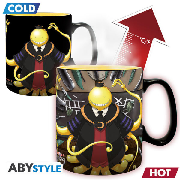 ABYMUGA524.jpg Assassination Classroom bögre HeatChange -460ml- Koro