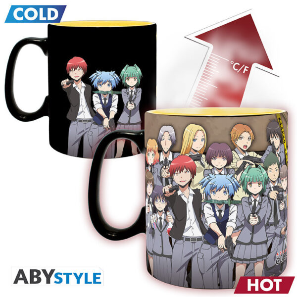 ABYMUGA524_altpic_2.jpg Assassination Classroom bögre HeatChange -460ml- Koro