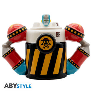 One Piece 3D bögre Iron Pirate Franky shogun
