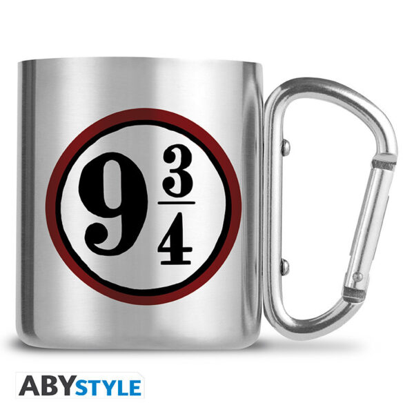 ABYMUGA598.jpg Harry Potter bögre carabiner vágány 9 3/4