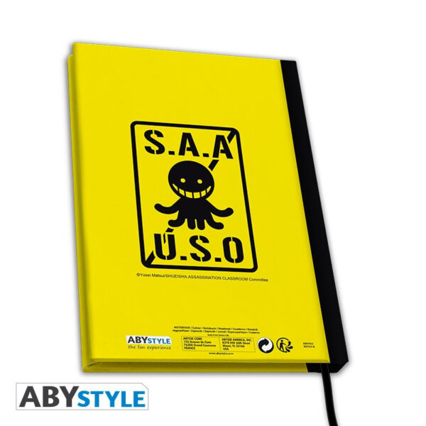 ABYNOT052_altpic_2.jpg Assassination Classroom A5 Jegyzetfüzet Koro-sensei