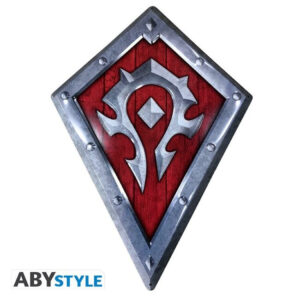 ABYPLA034.jpg World Of Warcraft Plaque métal Horde Pajzs