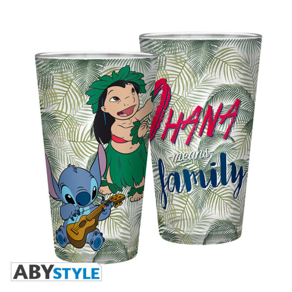 ABYVER164.jpg Disney nagy pohár 400ml Lilo & Stitch