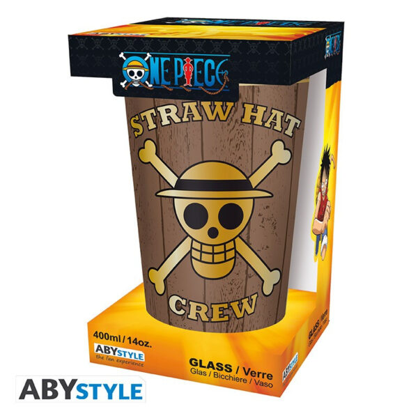 ABYVER165_altpic_2.jpg One Piece nagy pohár 400ml Skulls Matt