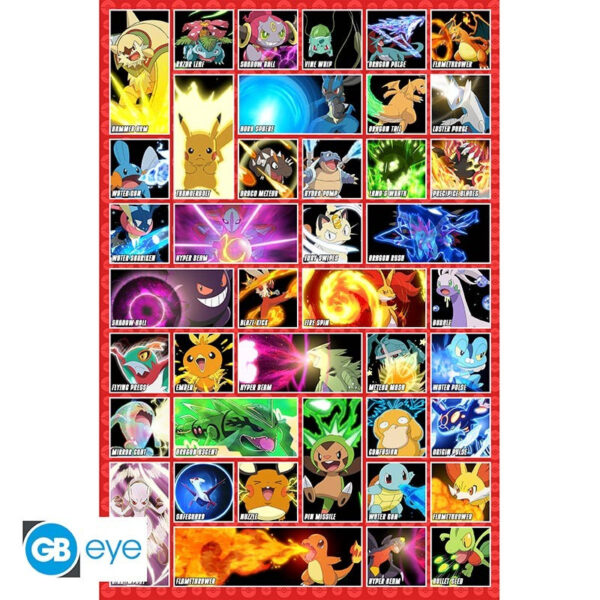 FP4273.jpg Pokemon maxi poszter 91,5x61 cm