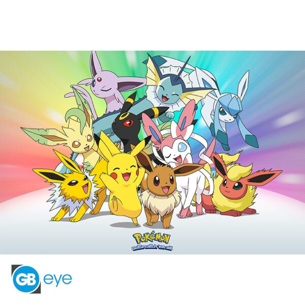 FP4361.jpg Pokemon maxi poszter 91,5x61 cm Eevee