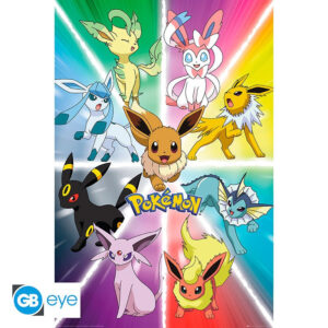 FP4426.jpg Pokemon maxi poszter 91,5x61 cm Eevee Evolution