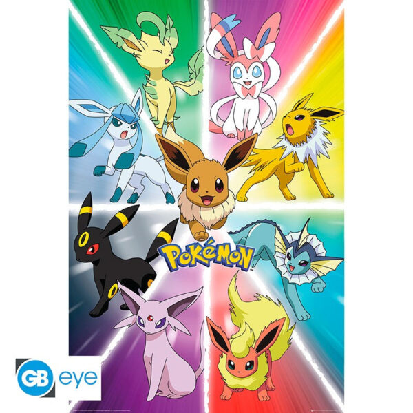 FP4426.jpg Pokemon maxi poszter 91,5x61 cm Eevee Evolution
