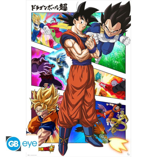 Dragon Ball Super maxi poszter 91,5x61 cm
