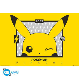 Pokemon maxi poszter 91,5x61 cm Pikachu Wink