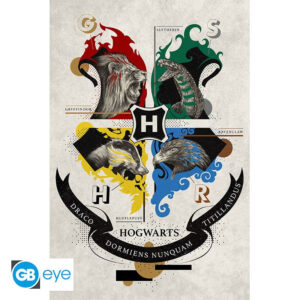 Harry Potter maxi poszter 91,5x61 cm Animal Crest