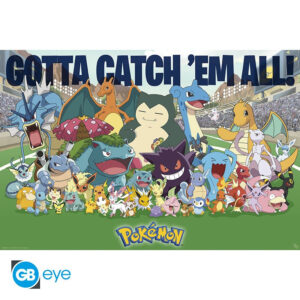 GBYDCO549.jpg Pokemon maxi poszter 91,5x61 cm All Time Favorites