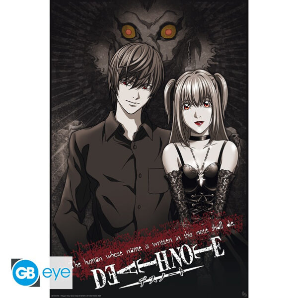 GBYDCO594.jpg Death Note maxi poszter 91,5x61 cm Misa&Light