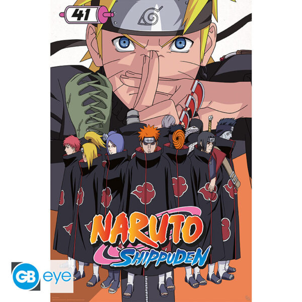 GBYDCOA029.jpg Naruto Shippuden maxi poszter 91,5x61 cm Manga cover