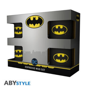 MGS0027.jpg Dc Comics 4 részes espresso kávés csésze Batman Iconic