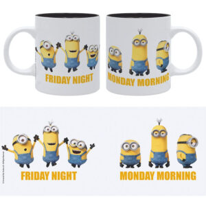 MINIONS bögre 320ml Friday vs Monday