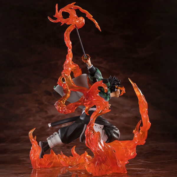Demon Slayer – Tanjiro Kamado & Kyojuro Rengoku's Sword Guard figura 19,5 cm