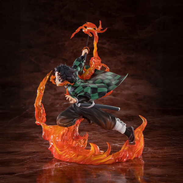Demon Slayer – Tanjiro Kamado & Kyojuro Rengoku's Sword Guard figura 19,5 cm