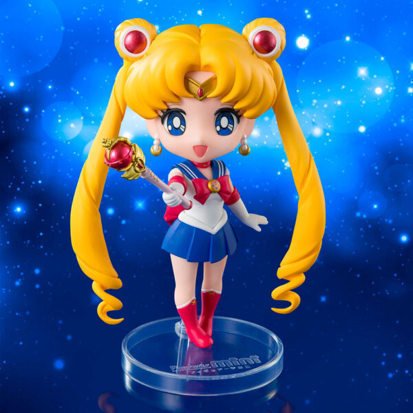 Sailor Moon – Pretty Guardian Sailor Moon Crystal Star Compact Figuarts Mini figura 9 cm
