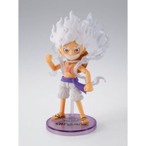 One Piece – Monkey D Luffy Gear 5 S.H.Figuarts figura 7,5 cm