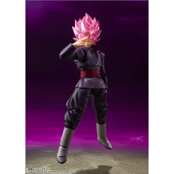 Dragon Ball Super – Goku Black Super Saiyan Rosé S.H.Figuarts figura 14 cm