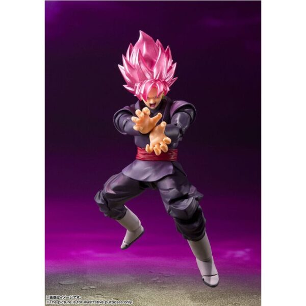 Dragon Ball Super – Goku Black Super Saiyan Rosé S.H.Figuarts figura 14 cm