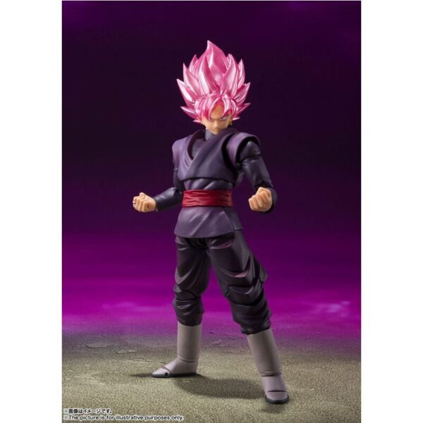 Dragon Ball Super – Goku Black Super Saiyan Rosé S.H.Figuarts figura 14 cm