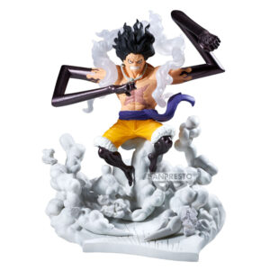 One Piece – Monkey D Luffy Gear 4 Senkokkei figura 15 cm