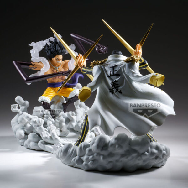 One Piece – Monkey D Luffy Gear 4 Senkokkei figura 15 cm